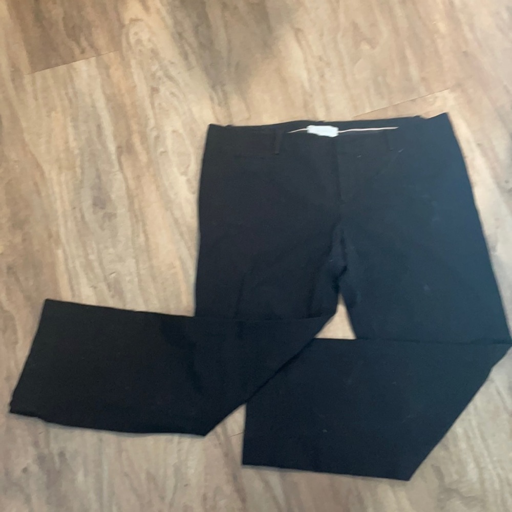 Black gap stretch pants size 12